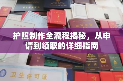莞城护照制作全流程揭秘，从申请到领取的详细指南