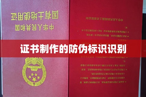 莞城证书制作的防伪标识识别