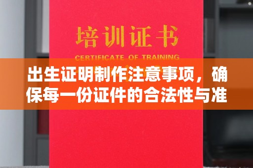莞城出生证明制作注意事项，确保每一份证件的合法性与准确性