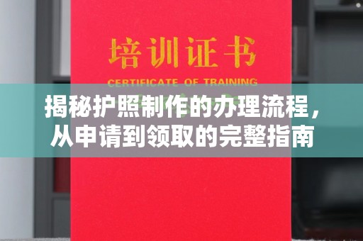 莞城揭秘护照制作的办理流程，从申请到领取的完整指南