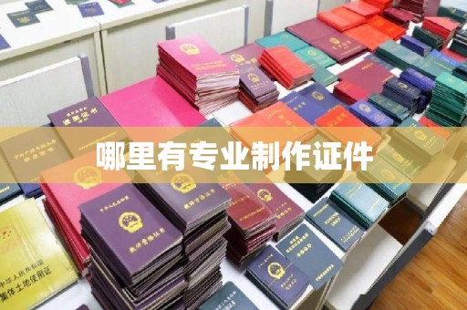 莞城哪里有专业制作证件