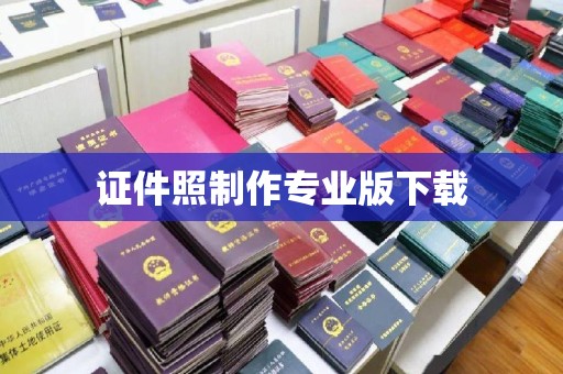莞城证件照制作专业版下载