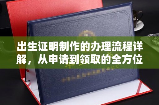 莞城出生证明制作的办理流程详解，从申请到领取的全方位指南