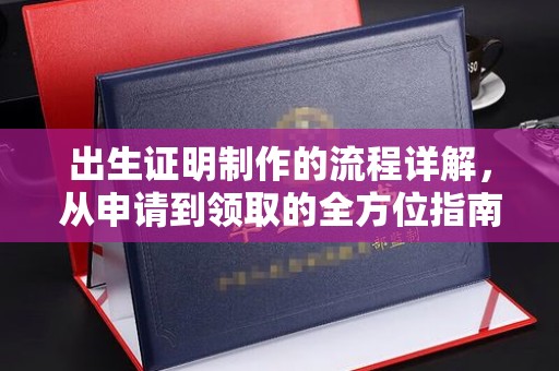 莞城出生证明制作的流程详解，从申请到领取的全方位指南